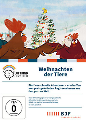 DVD-Cover Weihnachten der Tiere